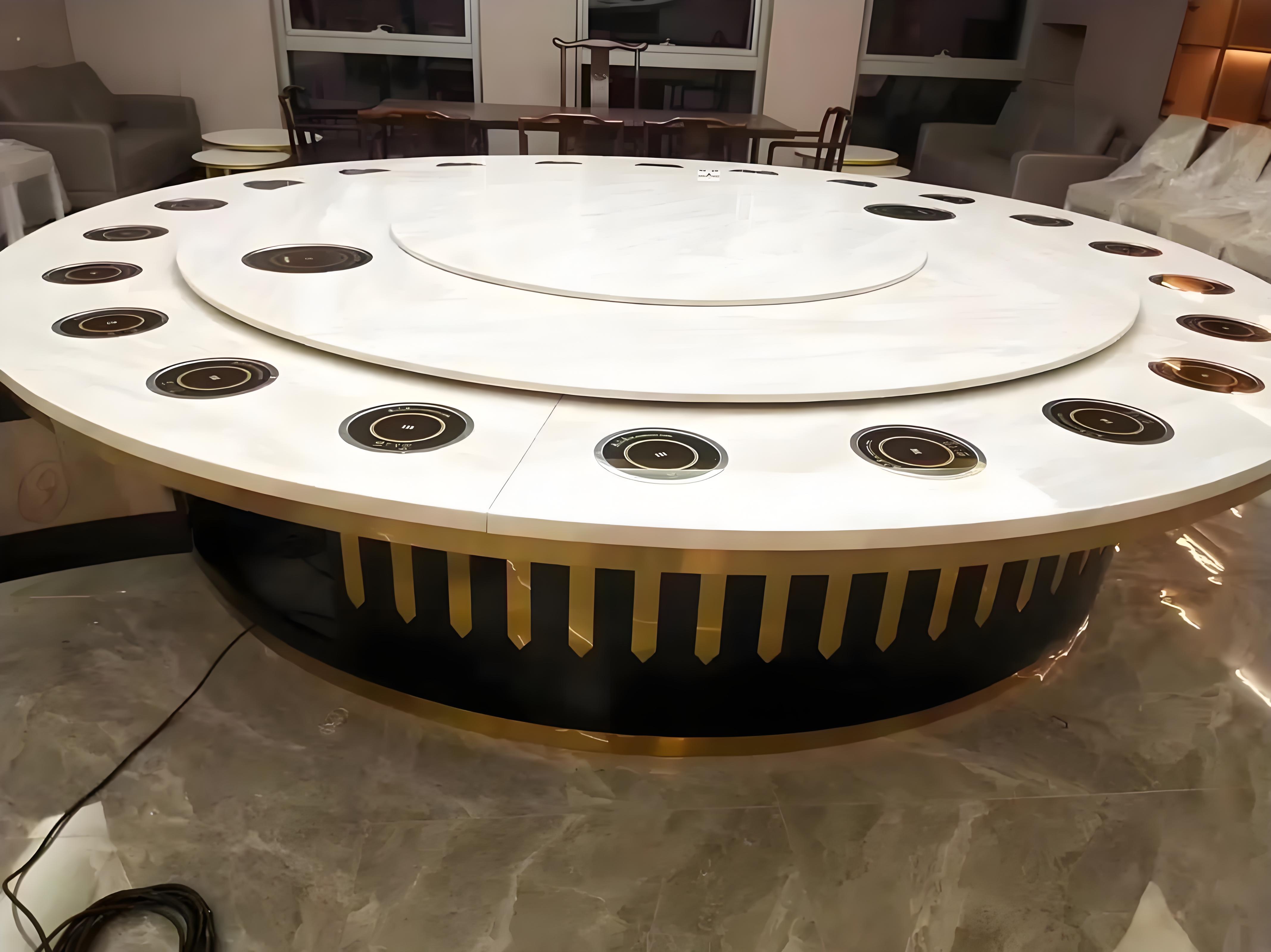 本溪市旋转火锅桌中餐桌 - 哪里好